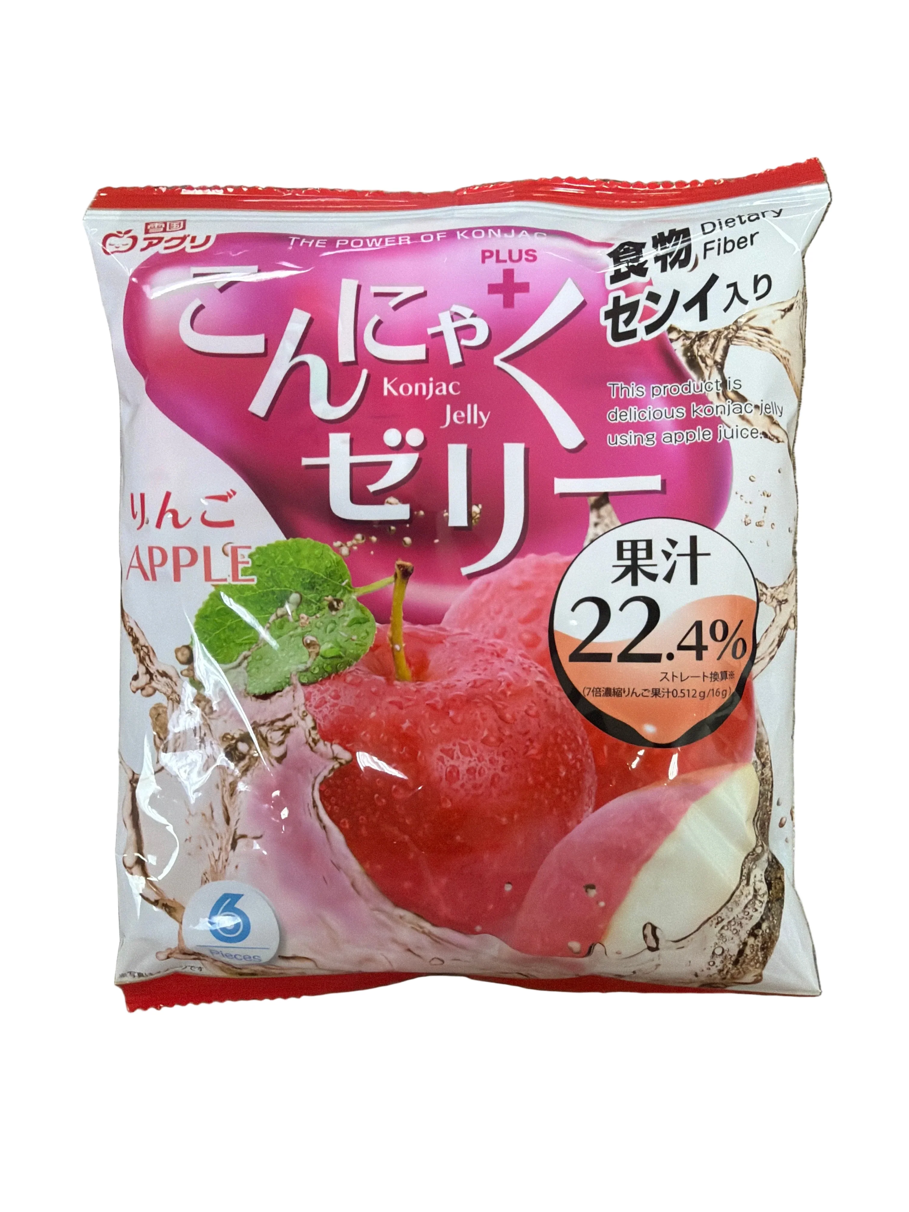 AGURI KONJAC JELLY APPLE