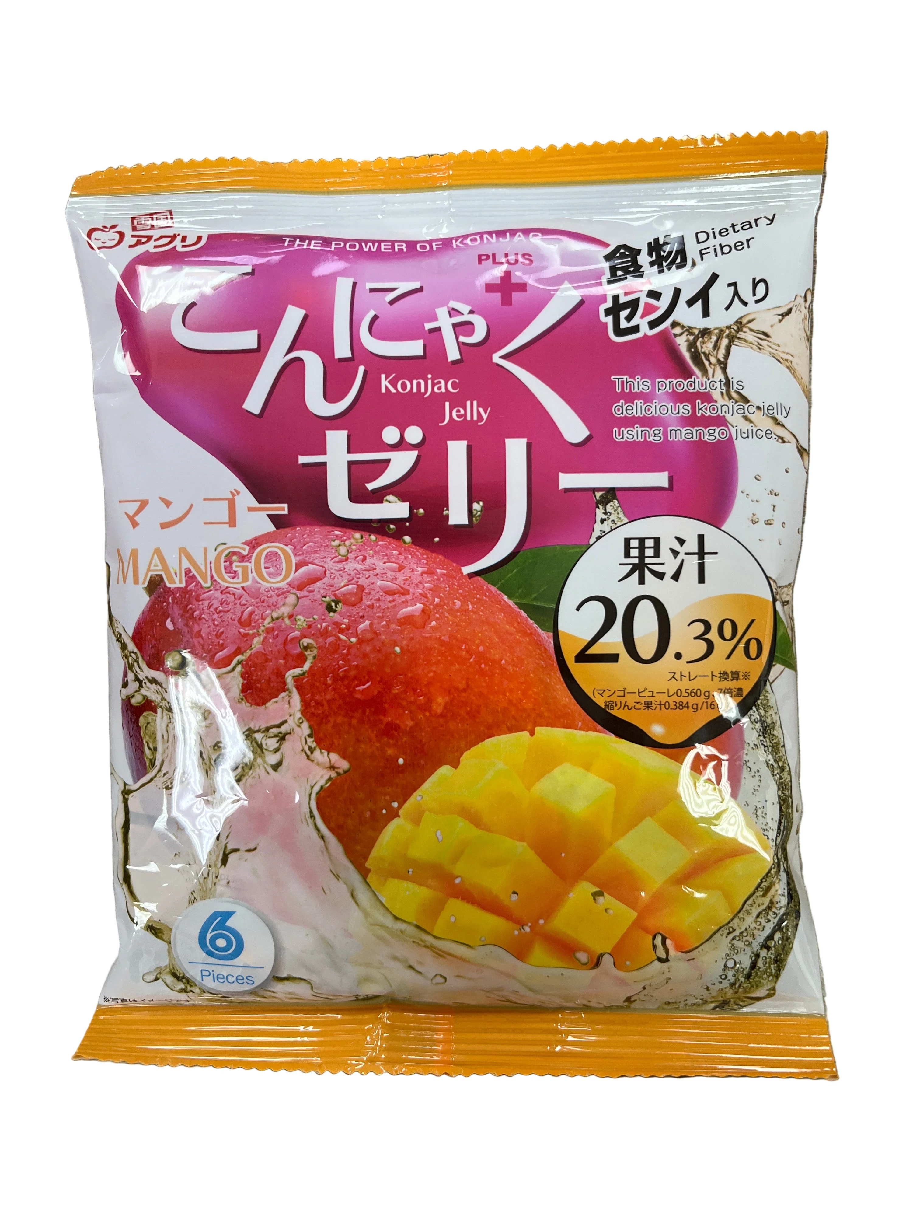AGURI KONJAC JELLY MANGO