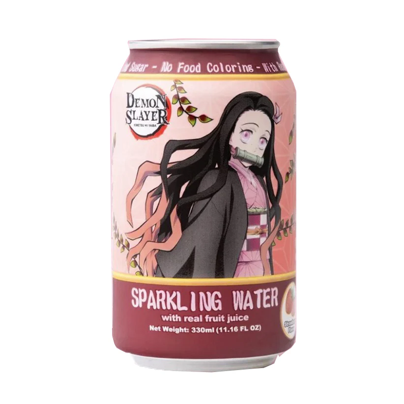 ANYYUMS DEMON SLAYER SPARKLING WATER STRAWBERRY
