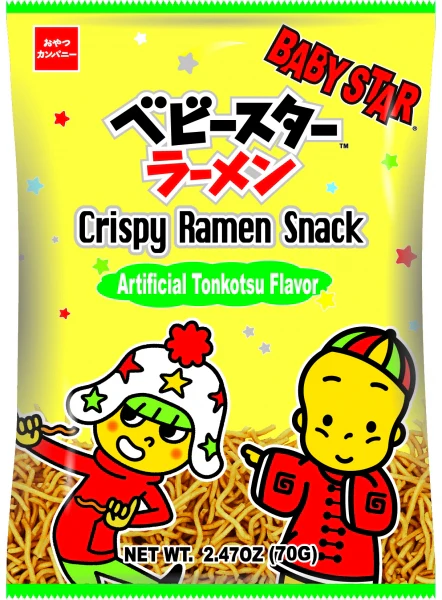 BABY STAR CRUNCHY RAMEN SNACK TONKOTSU