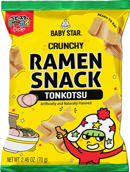 BABY STAR CRUNCHY RAMEN SNACK WIDE TONKOTSU