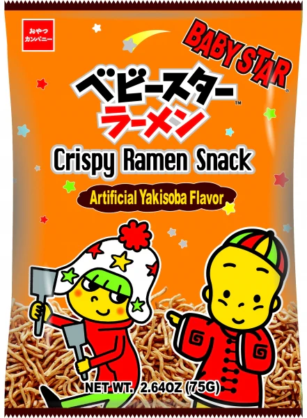BABY STAR RAMEN CRISPY YAKISOBA