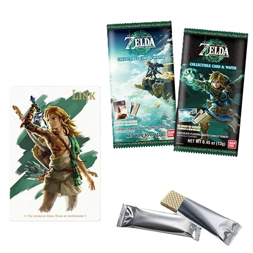 BANDAI ZELDA WAFER W/CARD