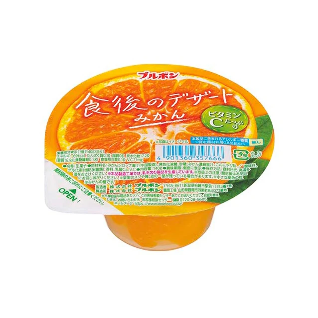 BOURBON SHOKUGO JELLY MIKAN
