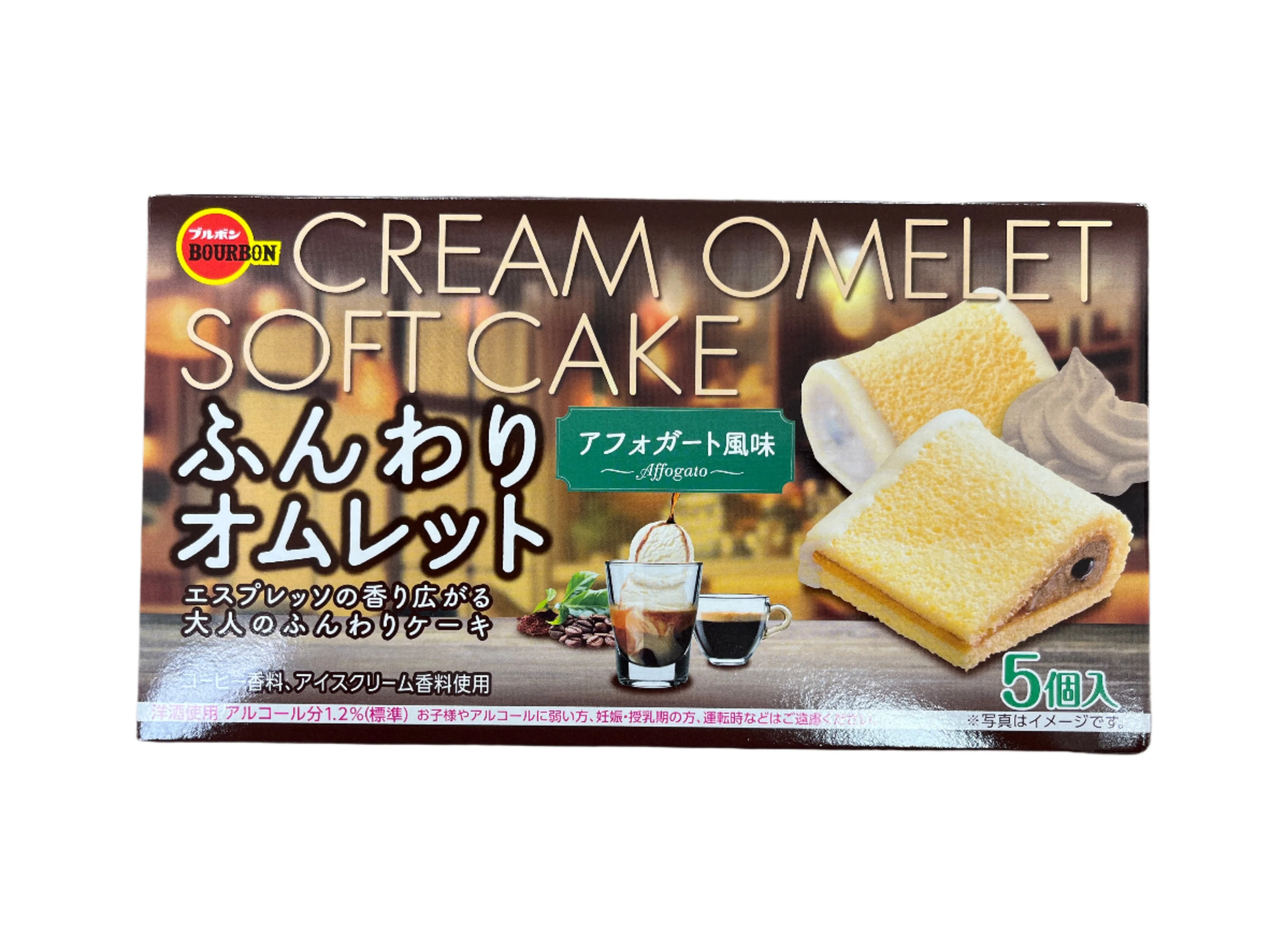 BOURBON SOFT CREAM OMELET CAKE