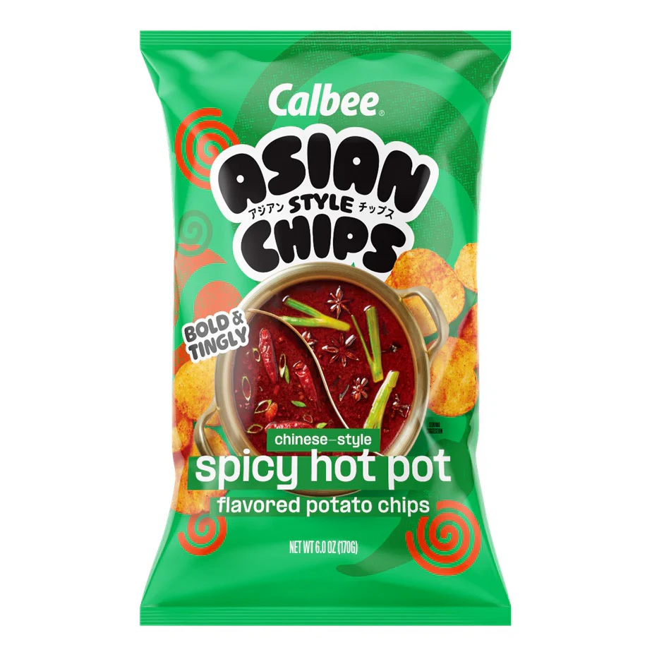 CALBEE ASIAN STYLE CHIPS CHINESE SPICY HOT POT