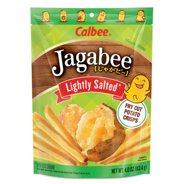 CALBEE JAGABEE LIGHTLY SALTED BAG