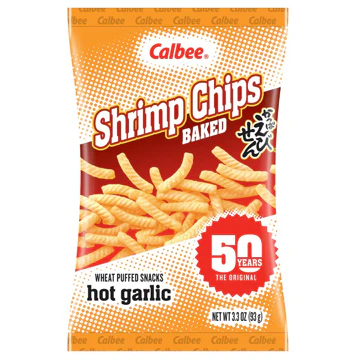 CALBEE SHRIMP CHIPS GARLIC