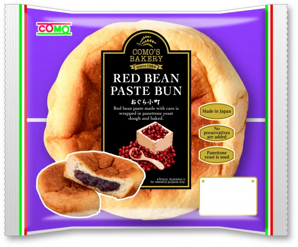 COMO'S BAKERY RED BEAN PASTE BUN