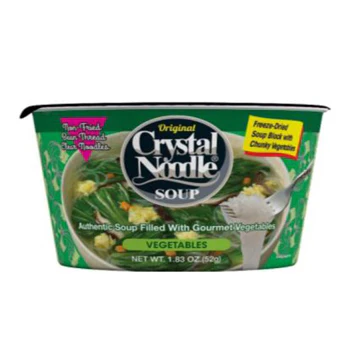 CRYSTAL NOODLE SOUP VEGE & EGG