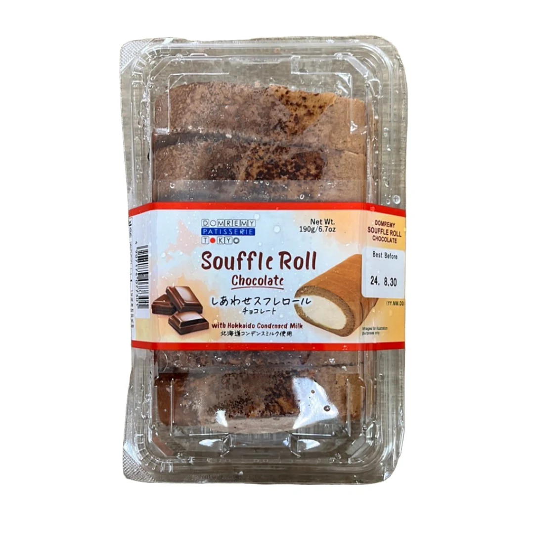 DOMREMY SOUFFLE ROLL CHOCOLATE