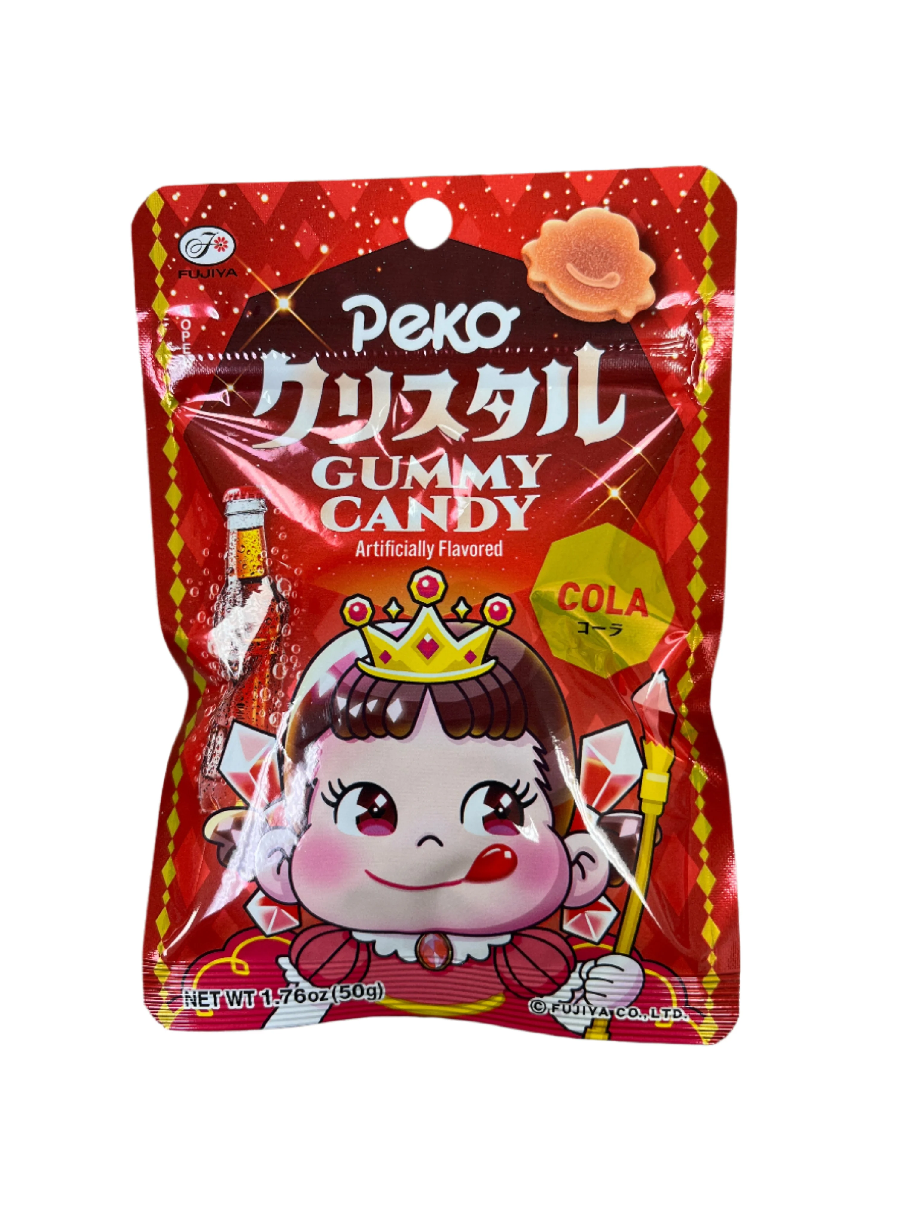 FUJIYA PEKO CHAN GUMMY CRYSTAL COLA