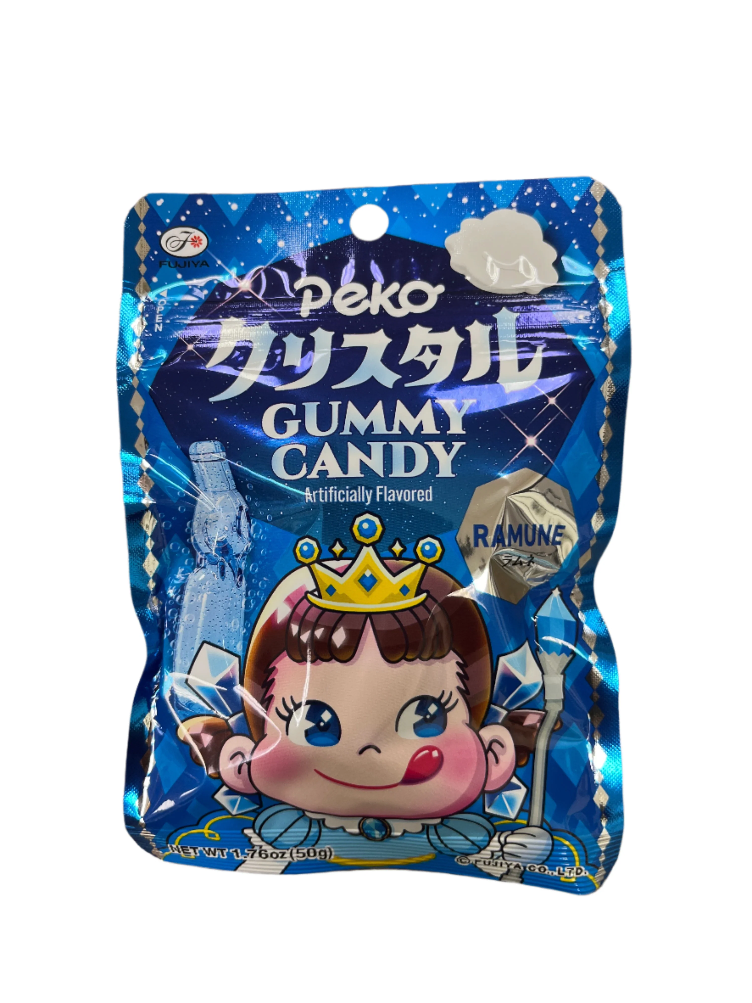 FUJIYA PEKO CHAN GUMMY CRYSTAL RAMUNE