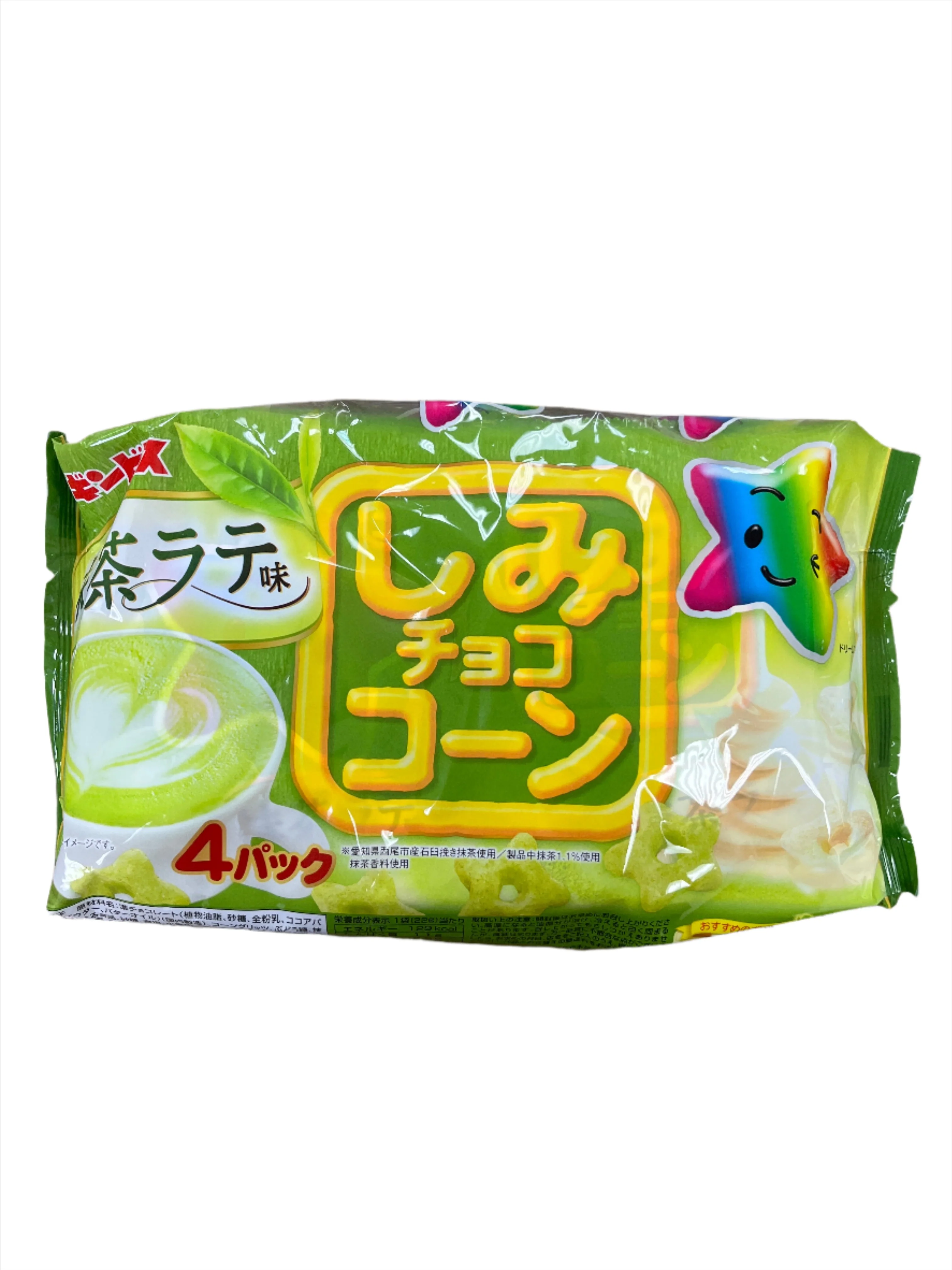 GINBIS CHOCO CORN MATCHA LATTE