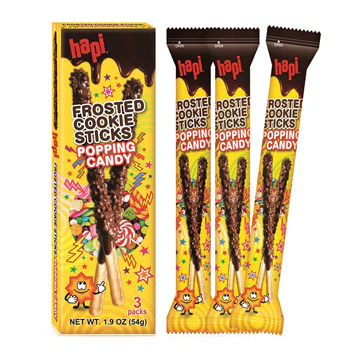 HAPI COOKIE STICK POPPIN CANDY