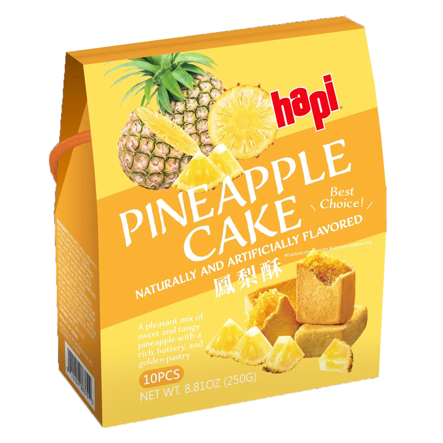 HAPI PINEAPPLE CAKE 10P