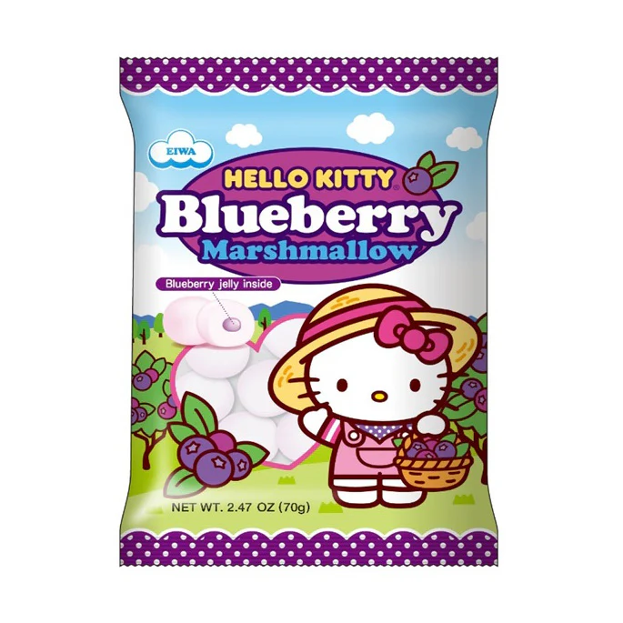HELLO KITTY BLUEBERRY MARSHMALLOW
