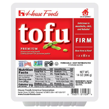 HOUSE TOFU FIRM RED