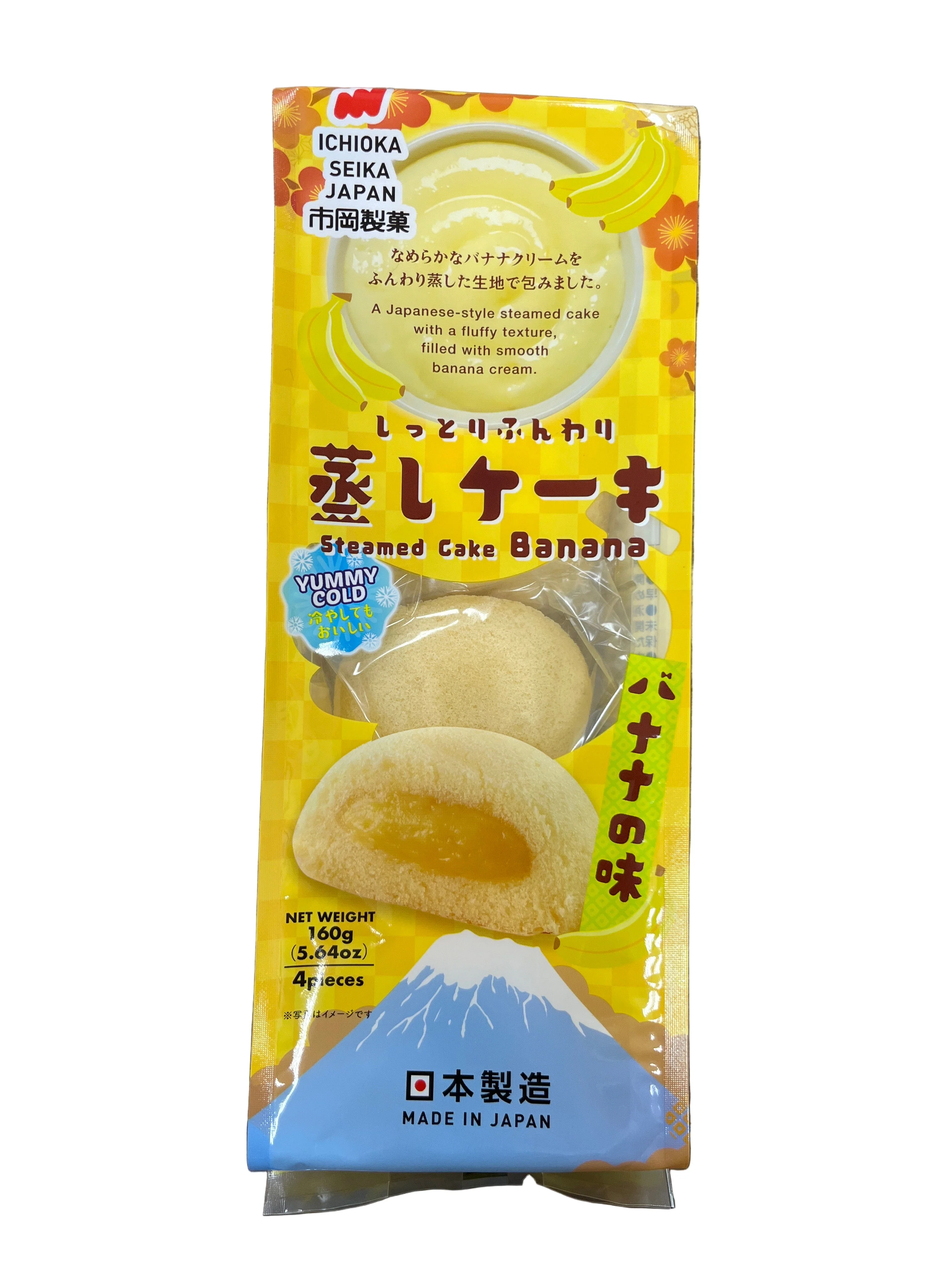 ICHIOKA SEIKA MUSHI CAKE BANANA