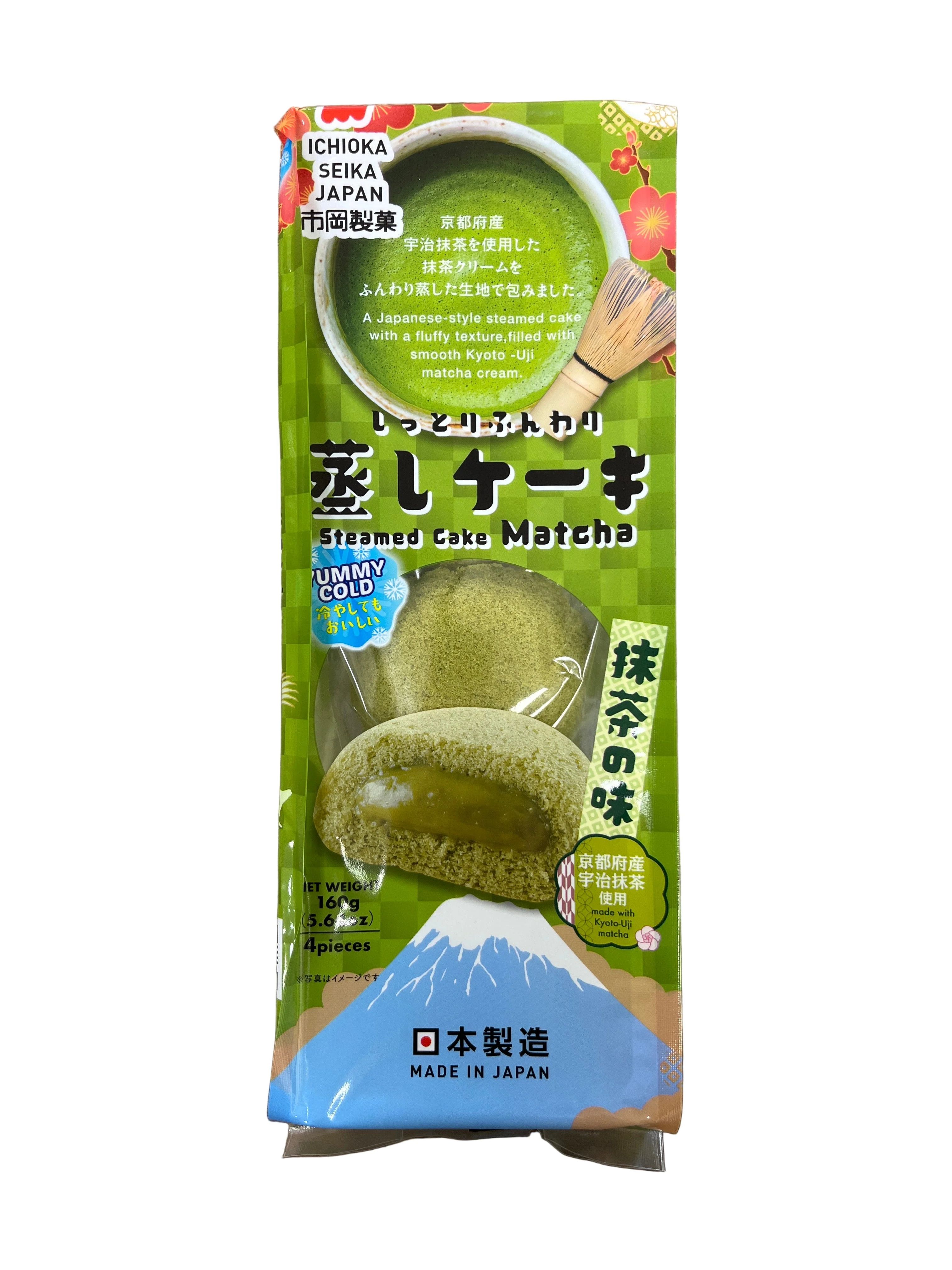 ICHIOKA SEIKA MUSHI CAKE MATCHA