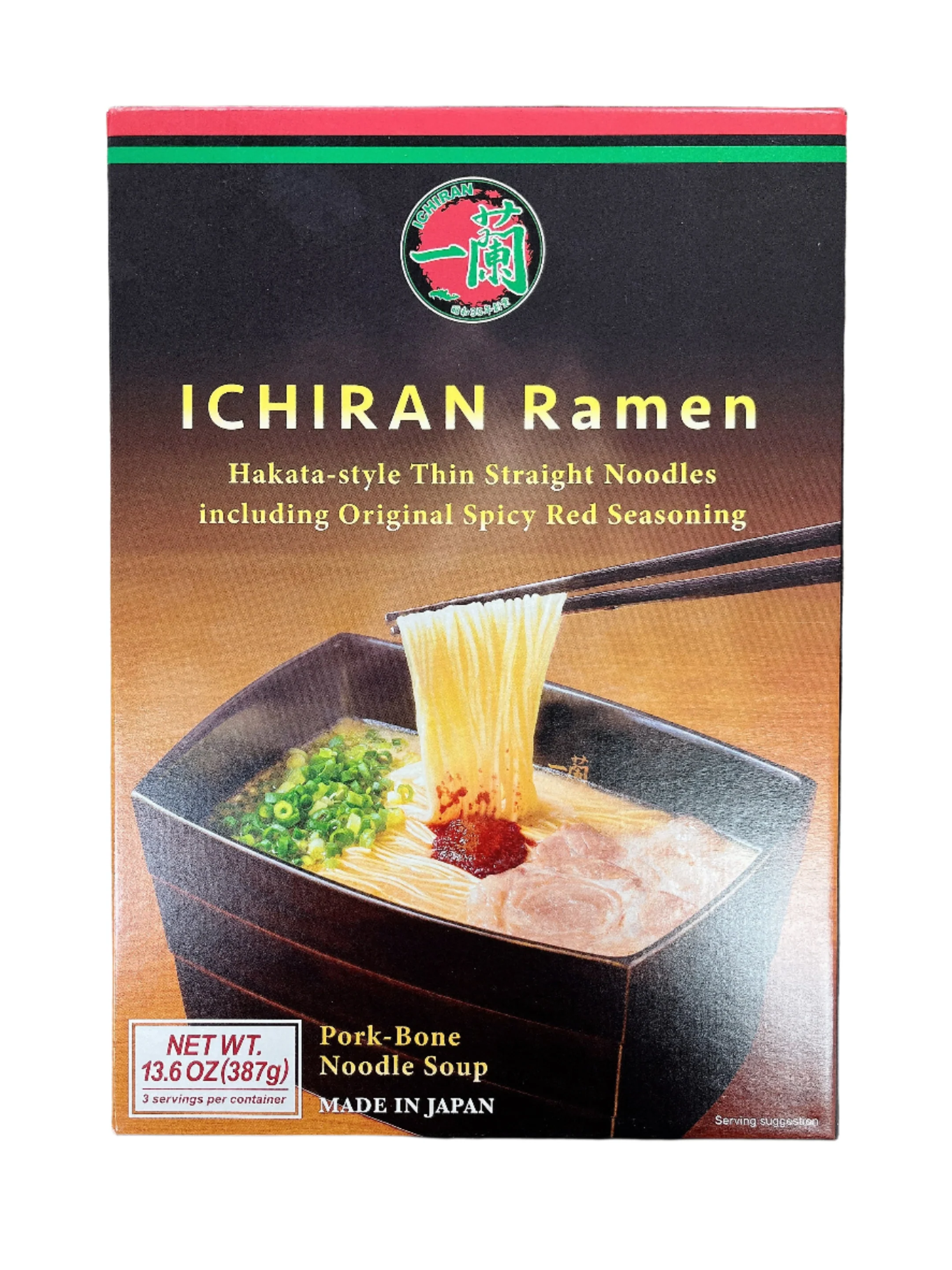 ICHIRAN RAMEN TONKOTSU SET