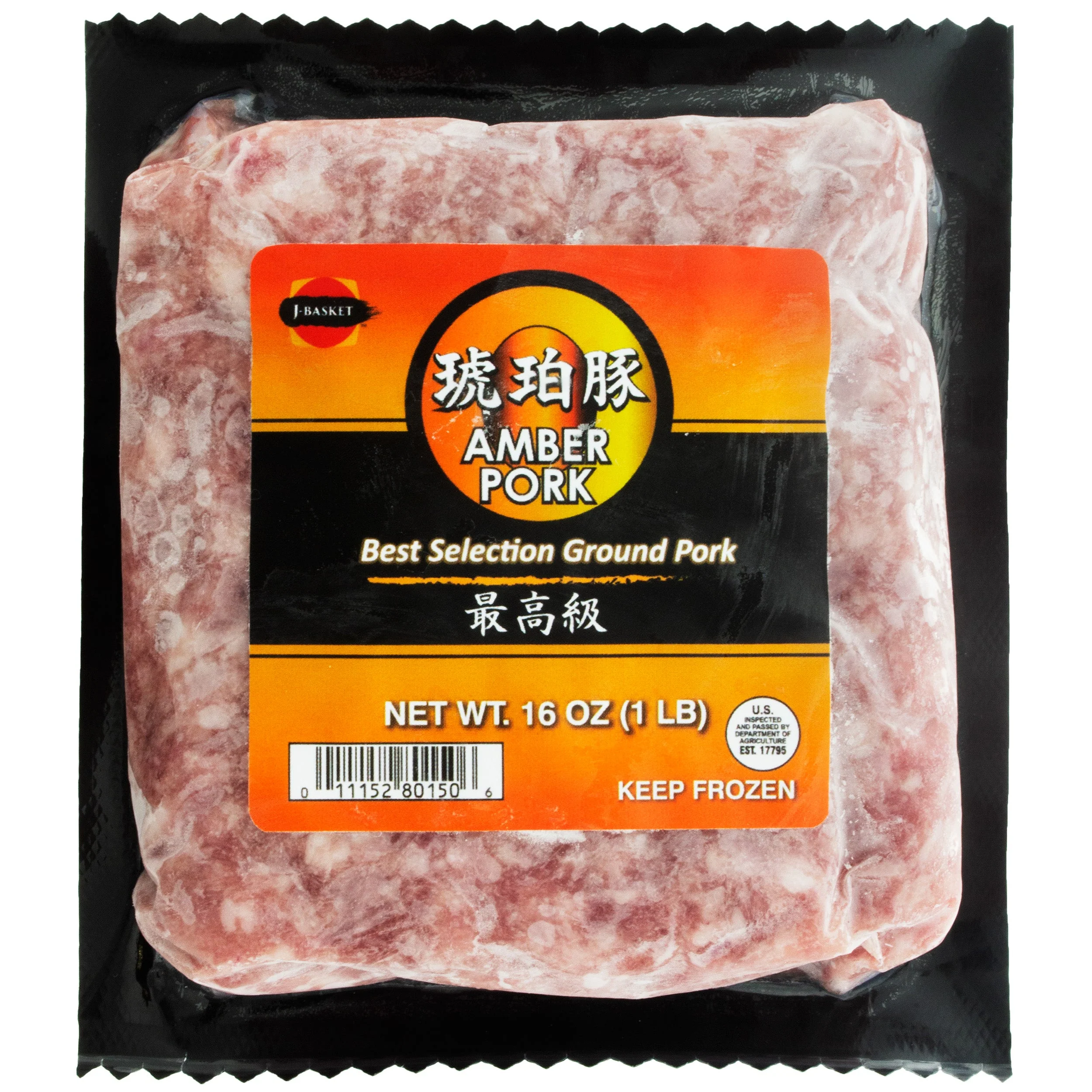 J-BASKET AMBER GROUND PORK