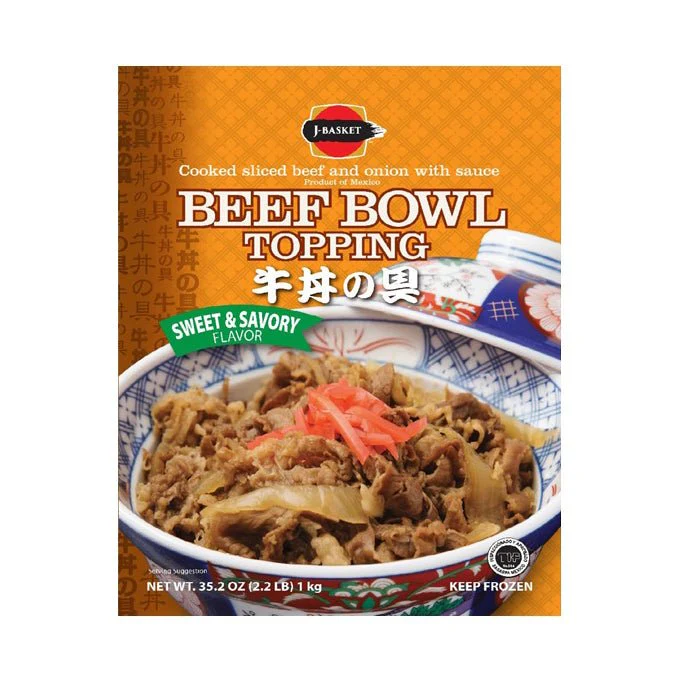 J-BASKET BEEF BOWL TOPPONG GYUDON 2.2LB