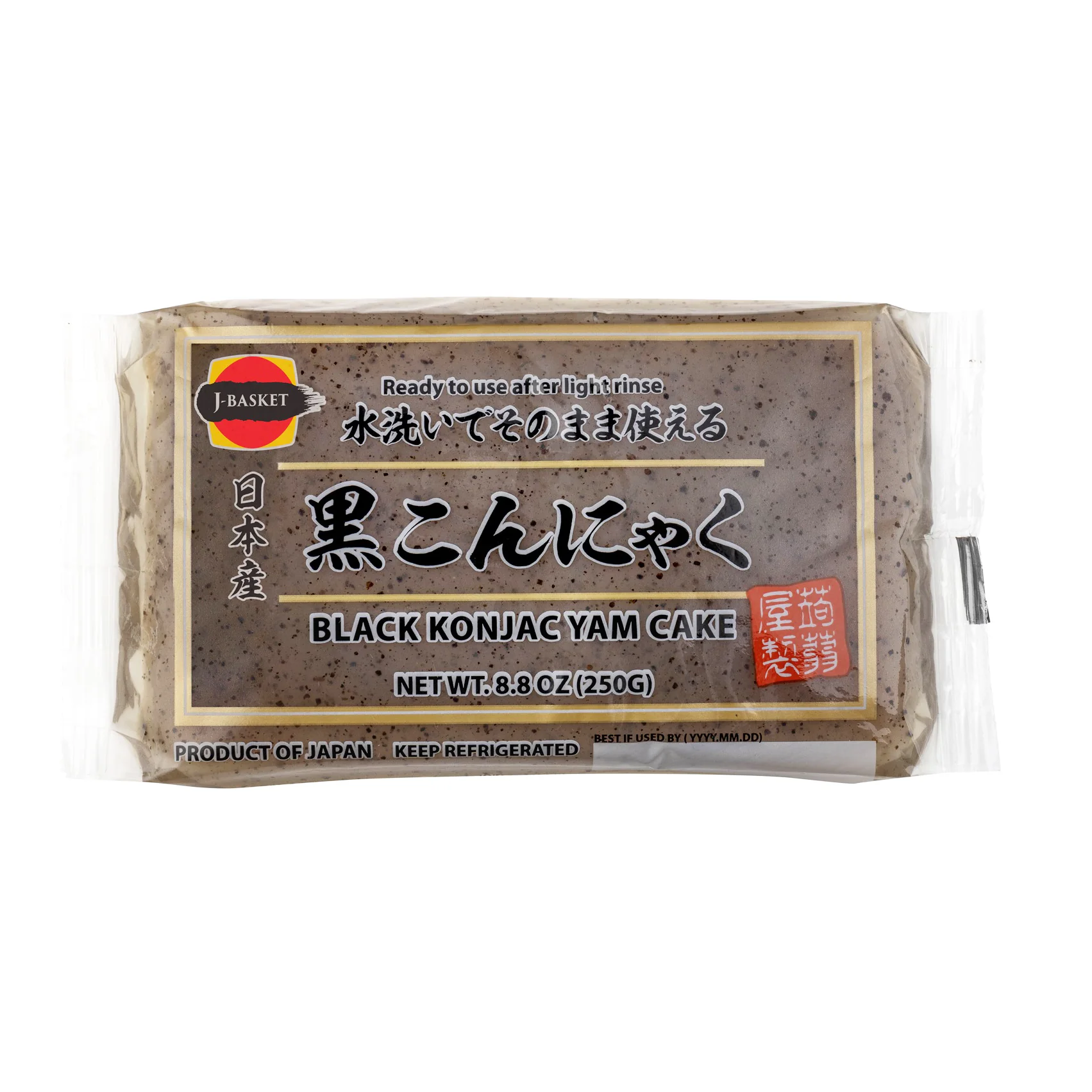 J-BASKET KONNYAKU BLACK