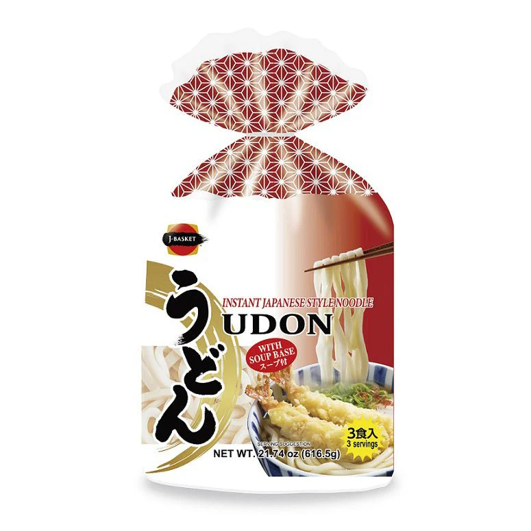 J-BASKET JUMBO NAMA UDON W/SOUP 3P