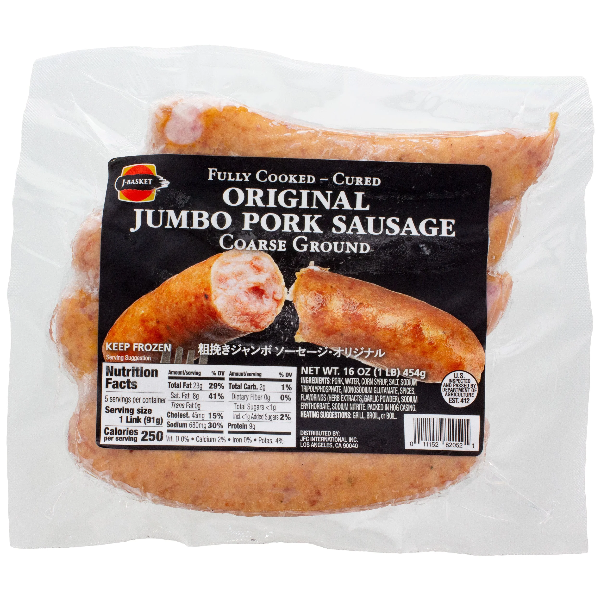 J-BASKET JUMBO PORK SAUSAGE
