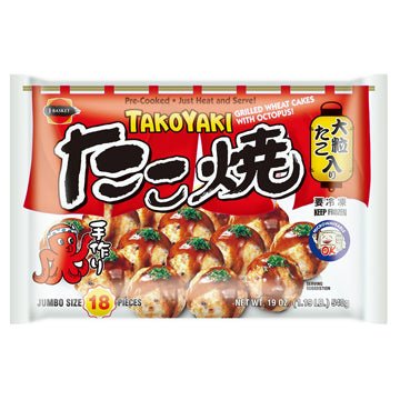 J-BASKET TAKOYAKI JUMBO 18P
