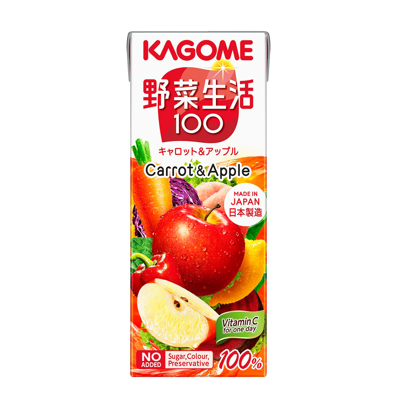 KAGOME CARROT & APPLE JUICE