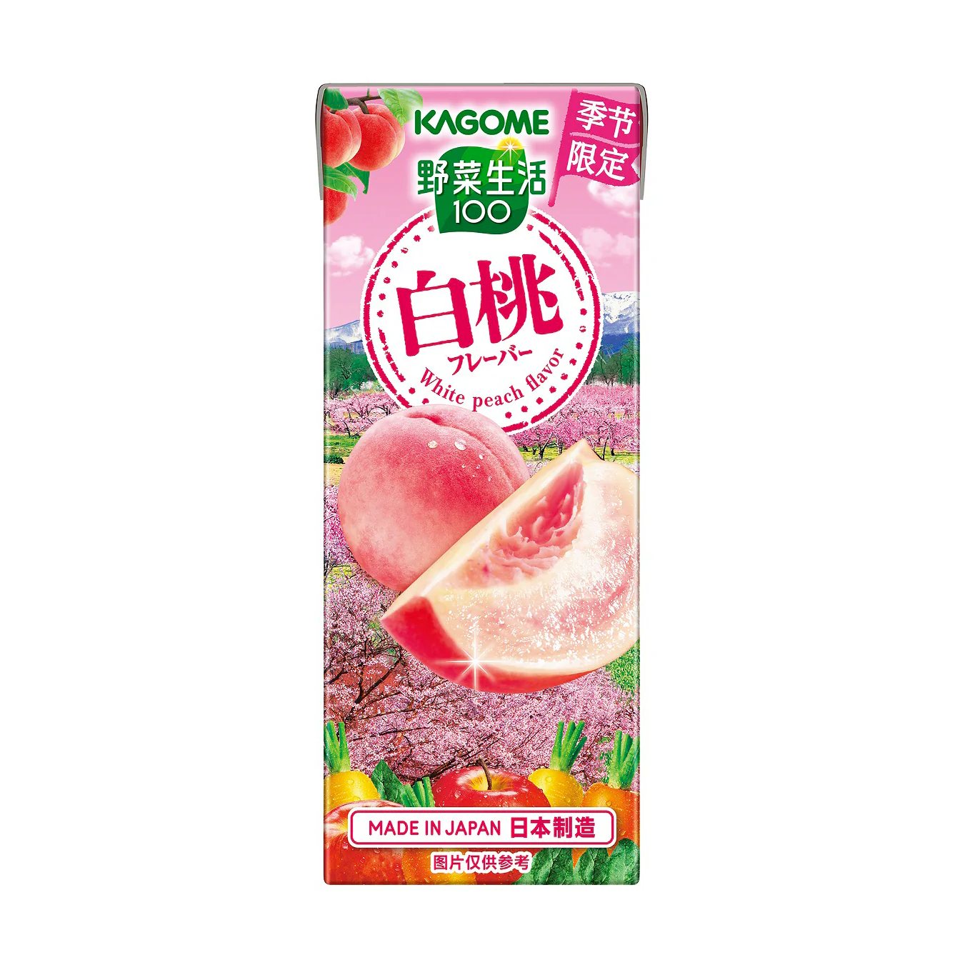 KAGOME WHITE PEACH JUICE