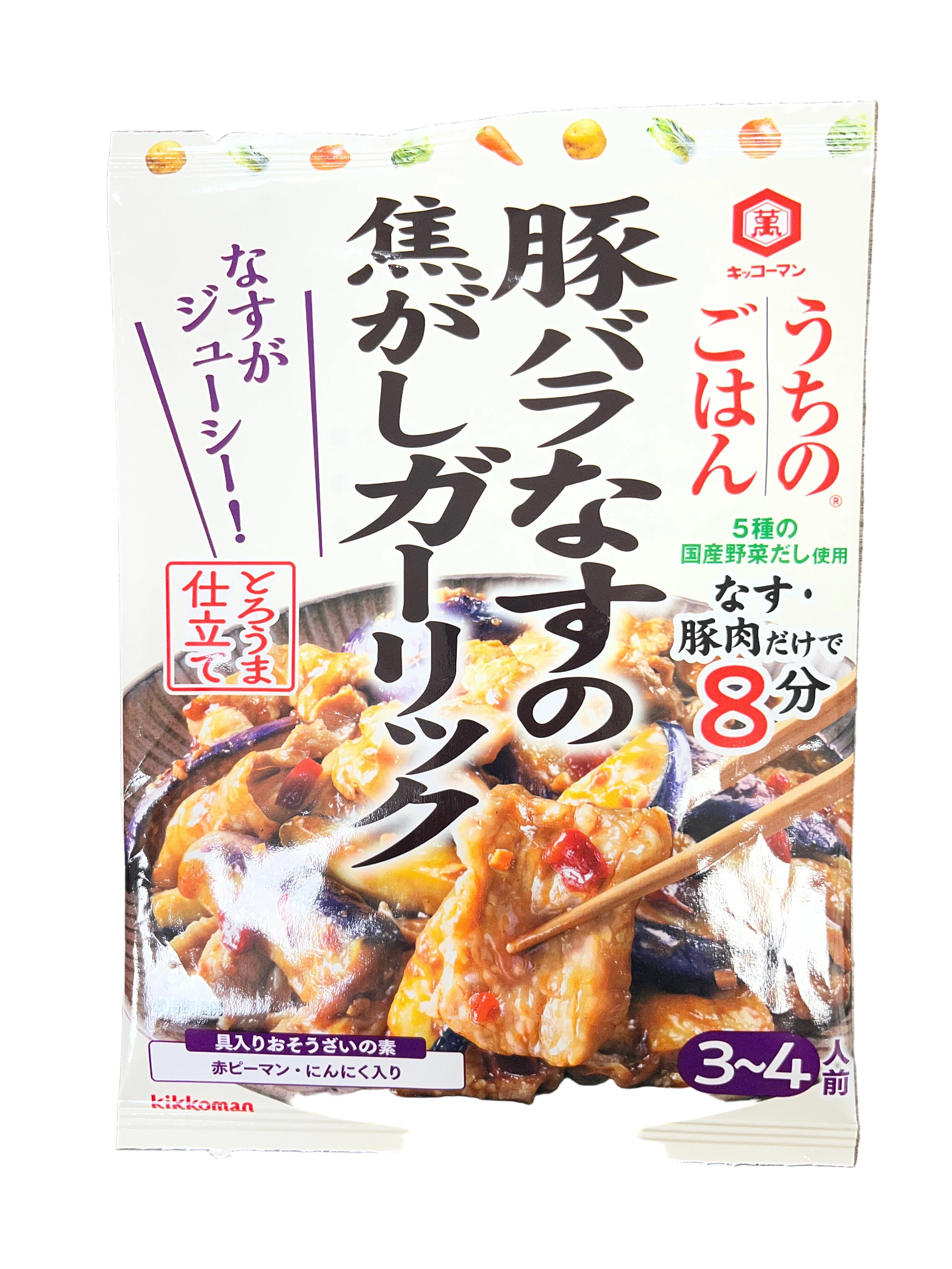 KIKKOMAN BUTABARA NASU GARLIC