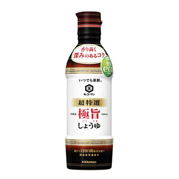 KIKKOMAN EXTRA FANCY PRIME UMAMI SOY SAUCE
