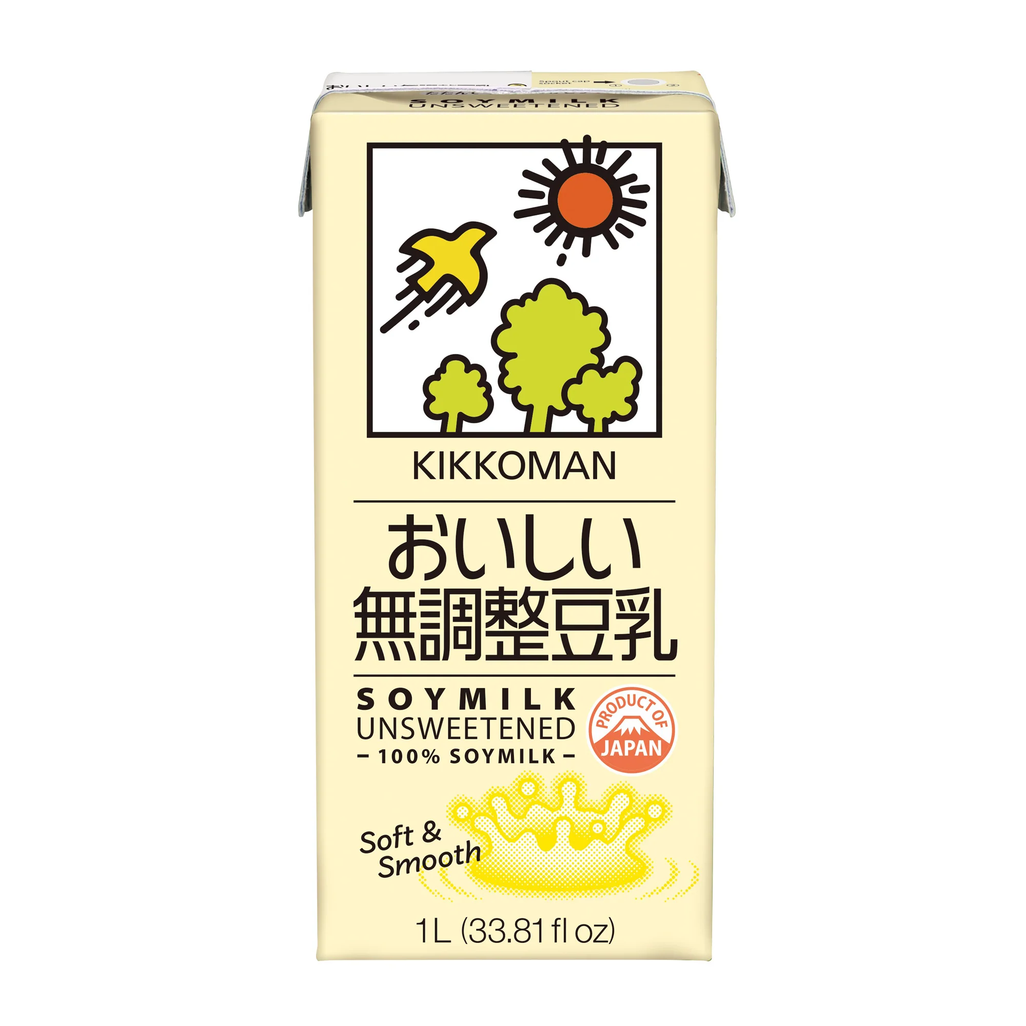 KIKKOMAN SOY MILK UNSWEETENED