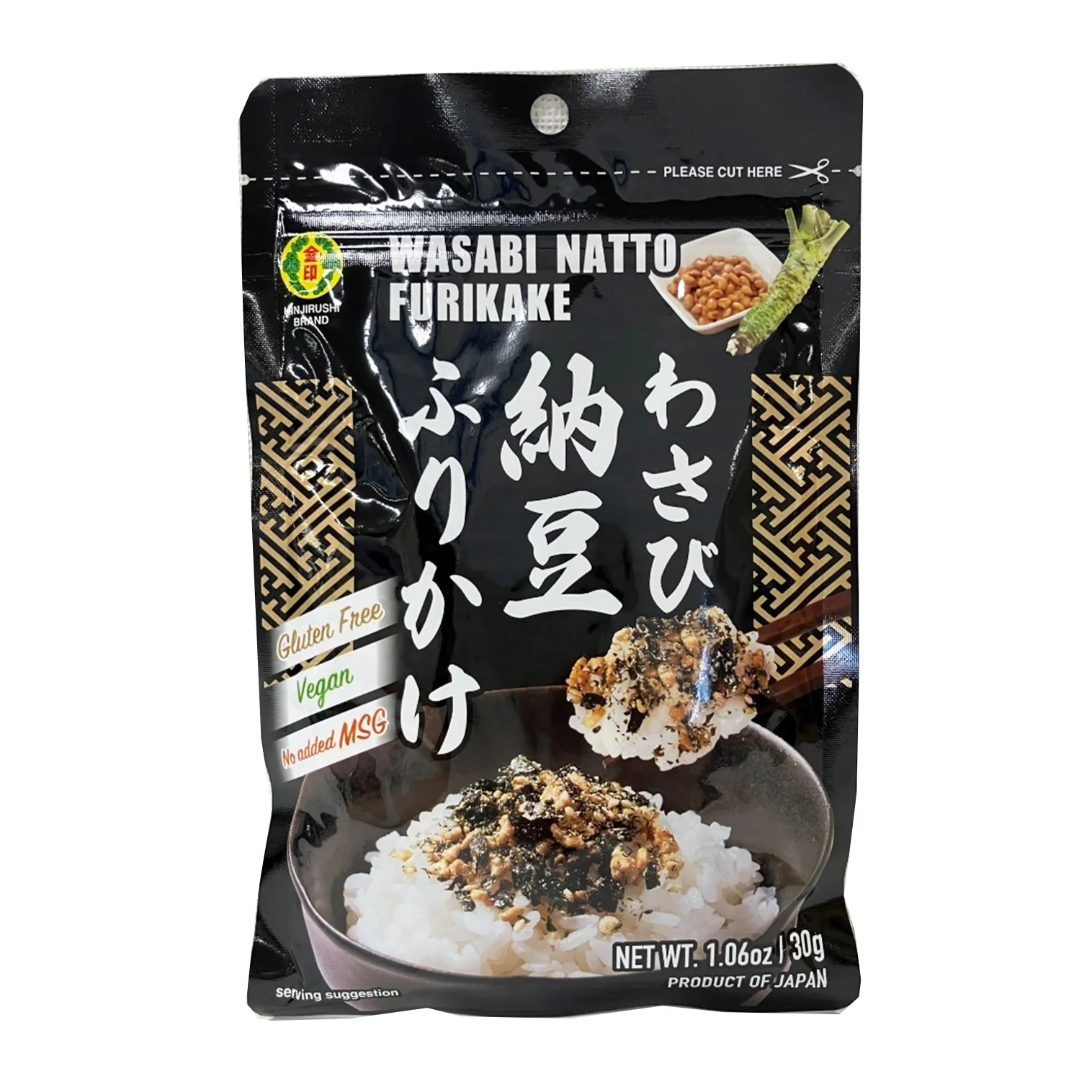 KINJIRUSHI WASABI NATTO FURIKAKE
