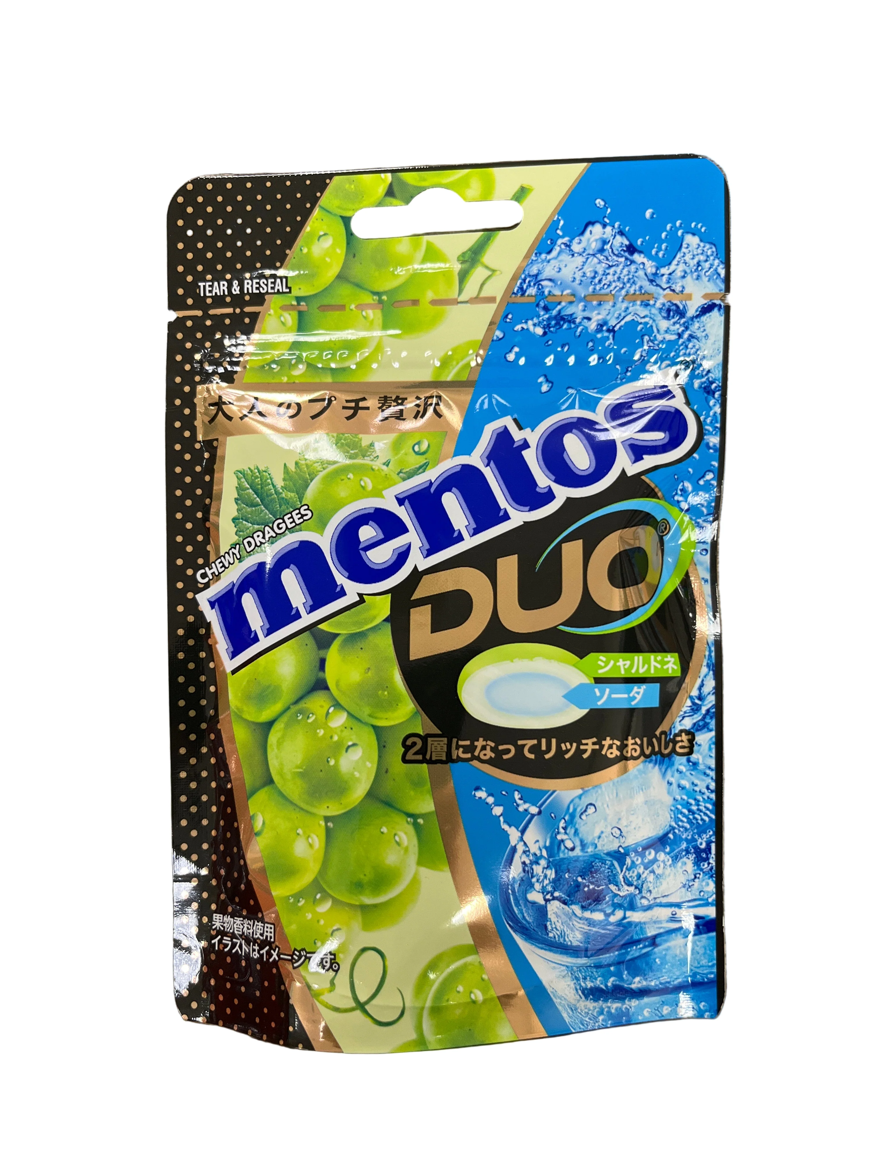 KRACIE MENTOS DUO CHARDONNAY & SODA