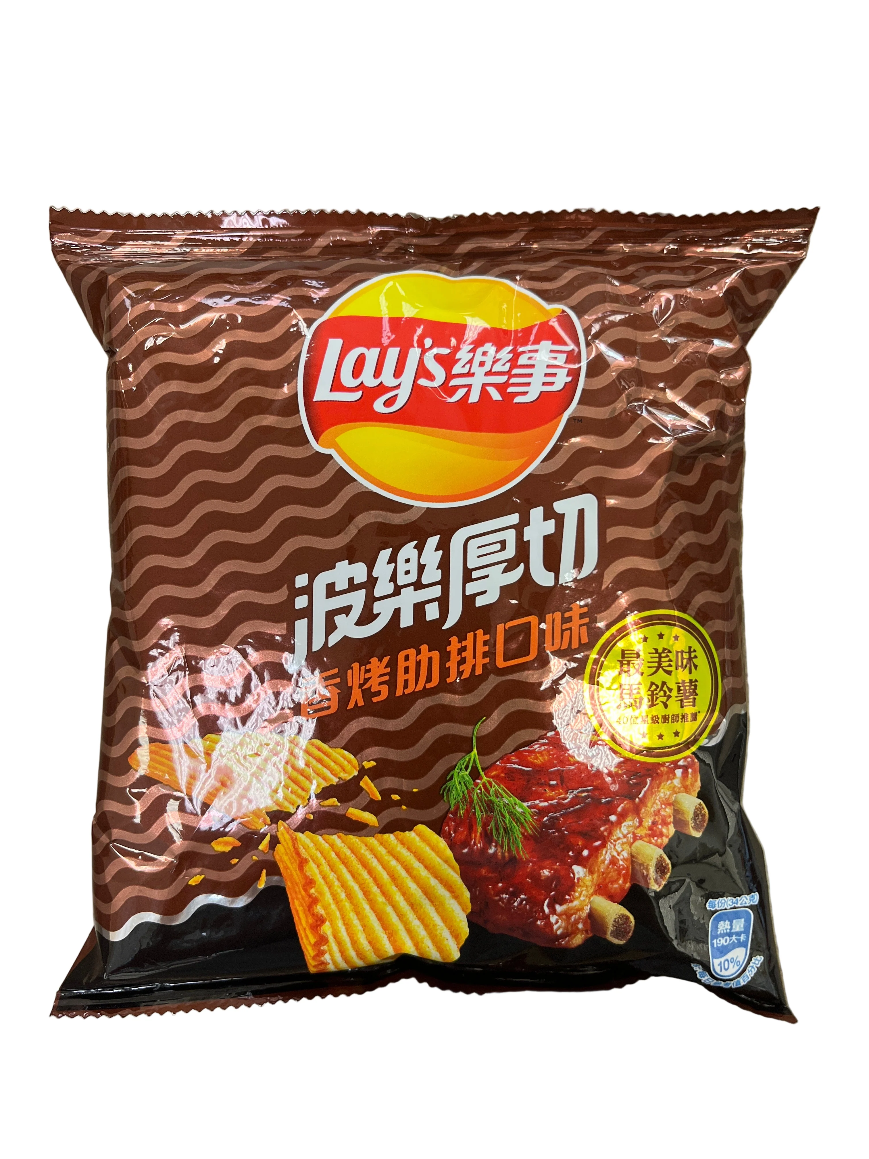 LAY'S POTATO CHIPS ROASTED RIBS