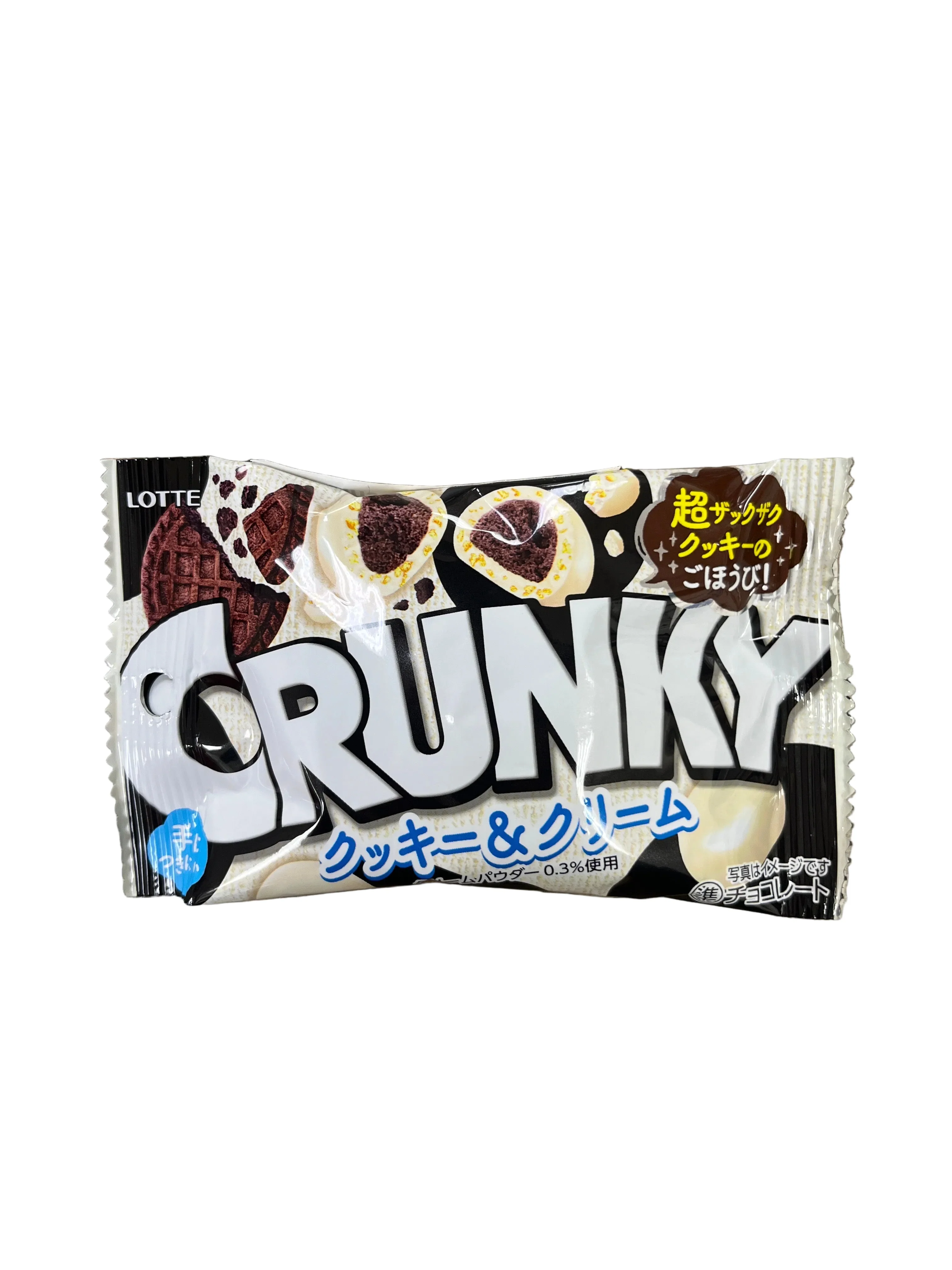 LOTTE CRUNKY POP JOY COOKIES & CREAM POUCH