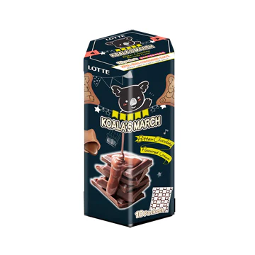 LOTTE KOALA'S MARCH BITTER CHOCO 10P