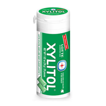 LOTTE XYLITOL LIME MINT