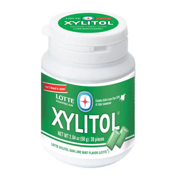 LOTTE XYLITOL LIME MINT 2OZ