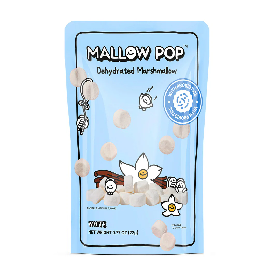 MALLOW POP W/PROBIOTICS WHITE