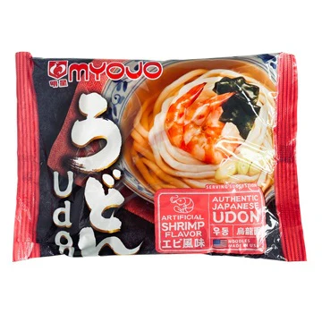 MYOJO UDON  W/SOUP SHRIMP FLAVOR