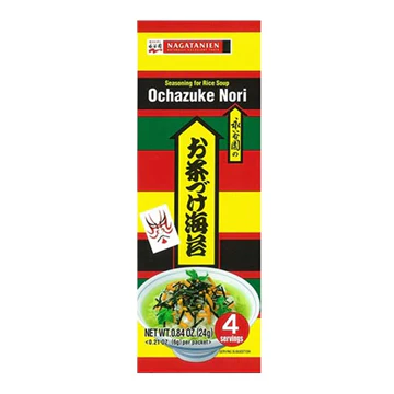 NAGATANIEN OCHAZUKE NORI 4P