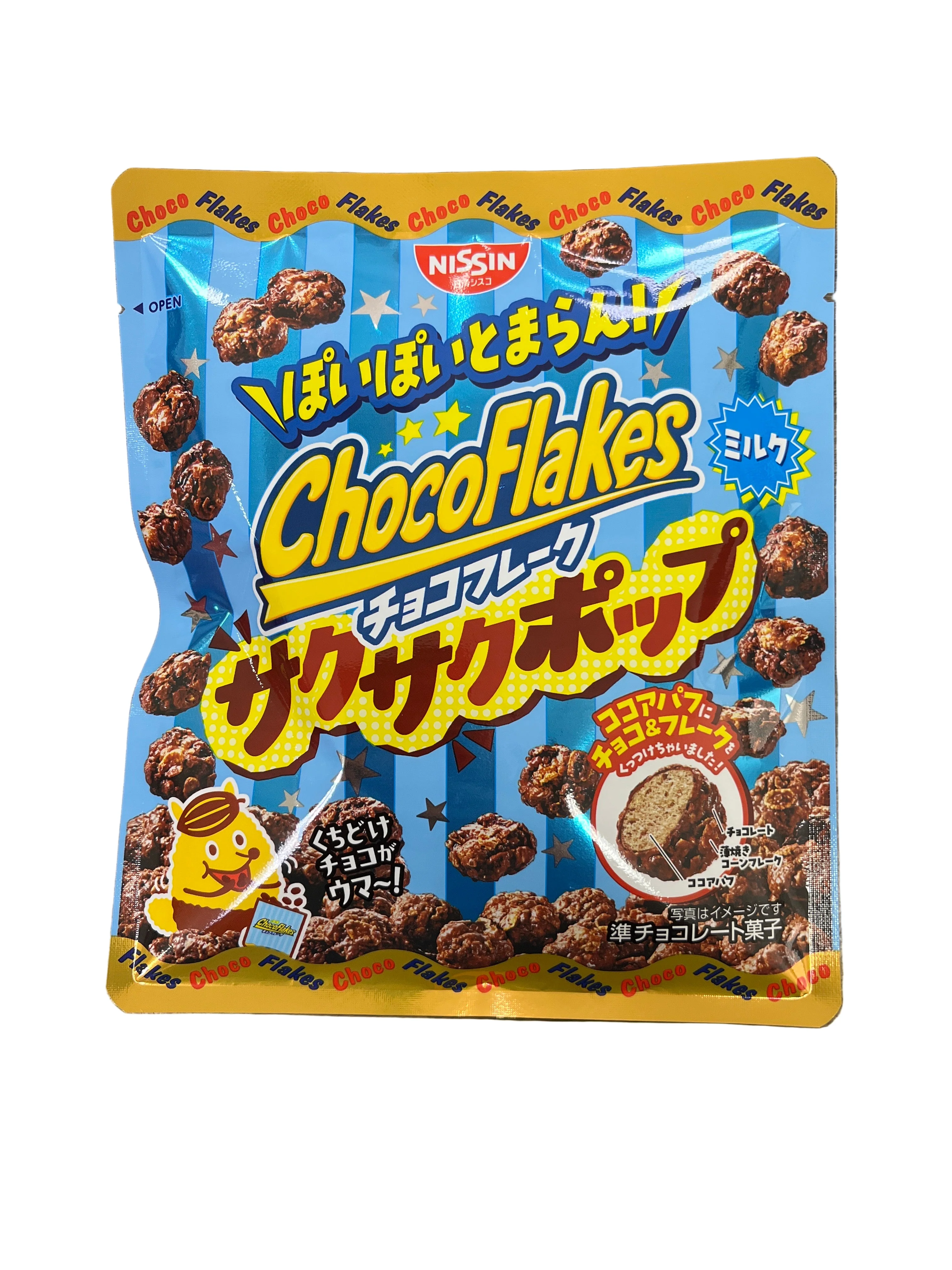 NISSIN CHOCO FLAKES SAKU SAKU POP