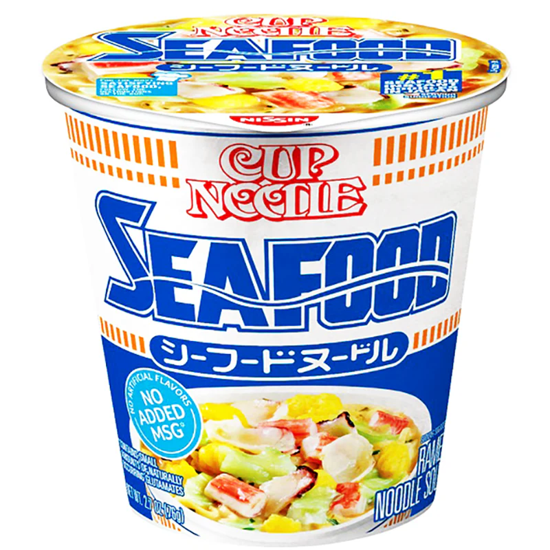 NISSIN CUP NOODLE SEAFOOD