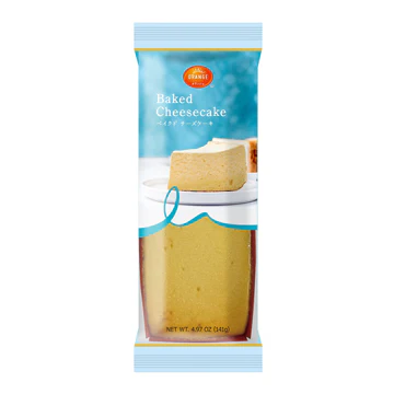 ORANGE BAKED CHEESE CAKE