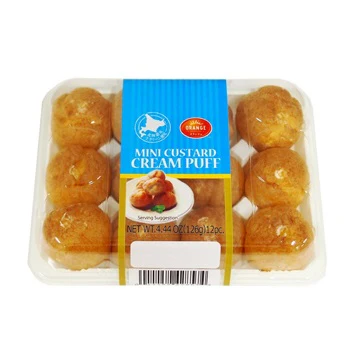 ORANGE CUSTARD MINI CREAM PUFF